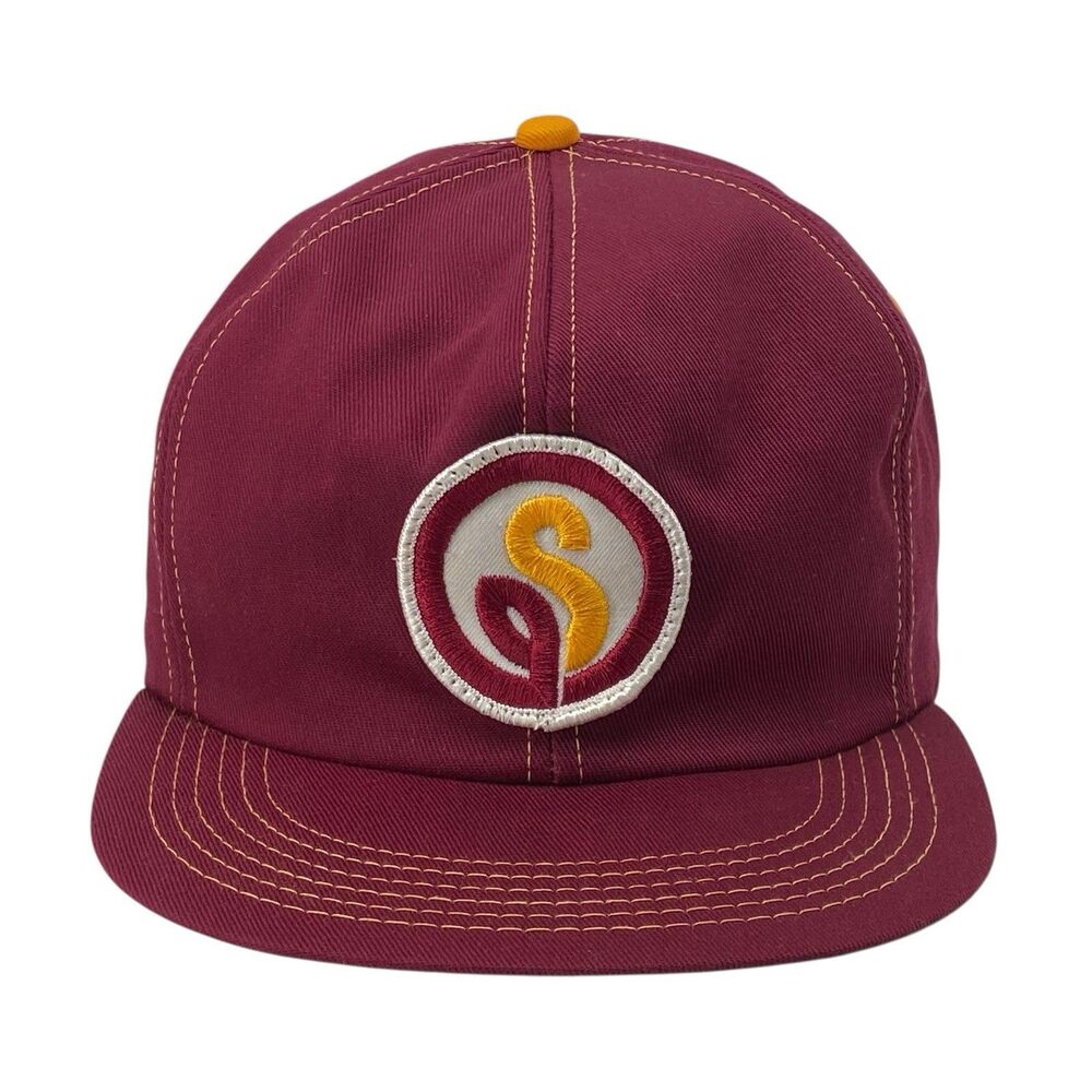 Vintage Syngenta Seed Patch Snapback Trucker Hat ‎ K-Brand